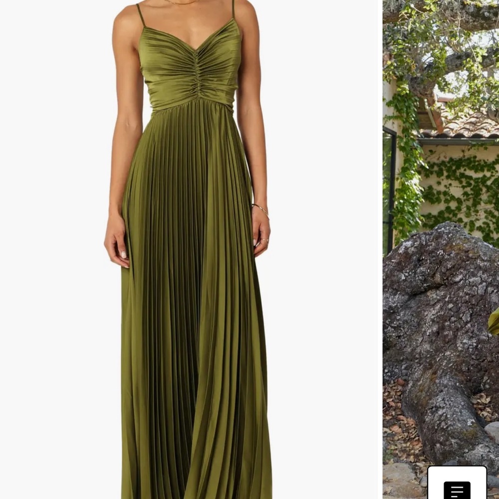 Petal and Pup Naira Pleated Maxi Dress